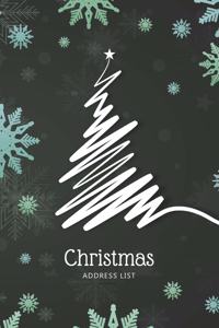 Christmas Address list