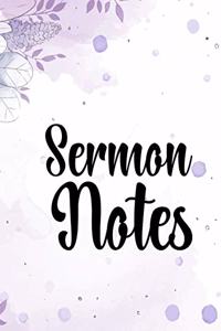 Sermon Notes
