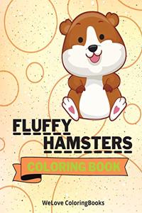 Fluffy Hamsters Coloring Book