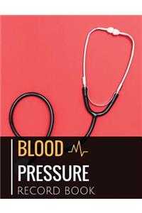 Blood Pressure Record Book