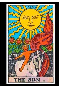 Sun Tarot Card Visionary Journal