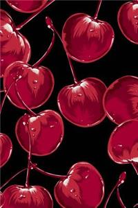Cute Painted Cherry Journal