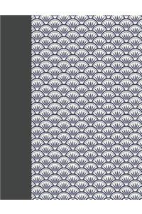 Notebook Japanese Blue Leaf