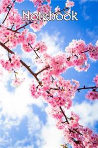 Notebook: Cherry Blossom - Bespoke, Personalised Notebook. Contact Us If You Would Like Your Own Image, Name or Other Text on a Book.