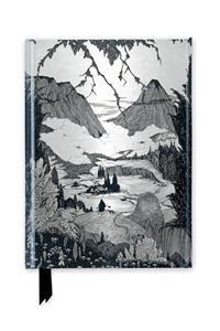 Harry Clarke: Mountainous Landscape (Foiled Journal)