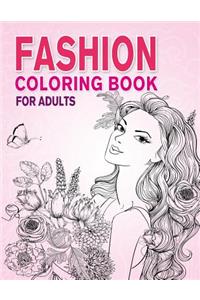 Fashion Coloring Book for Adults
