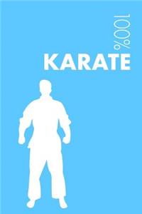 Womens Karate Notebook