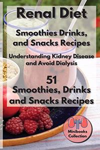 Renal diet Smoothies, Drink and Snacks Recipes