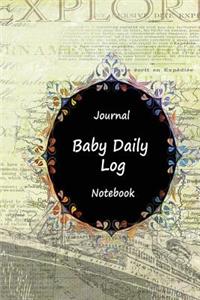 Journal Baby Daily Log Notebook