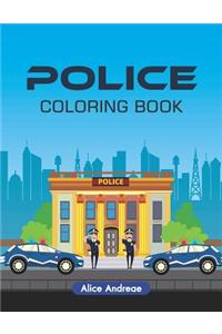 Police Coloring Book