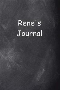 Rene Personalized Name Journal Custom Name Gift Idea Rene