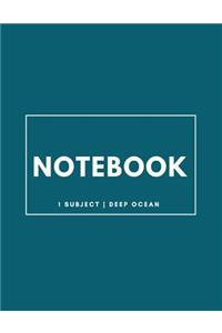 Notebook 1 Subject