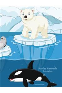 Marine Mammals Coloring Book 1