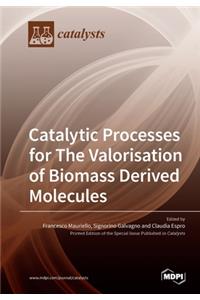 Catalytic Processes for The Valorisation of Biomass Derived Molecules