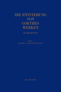 Hackert - Indische Dichtungen