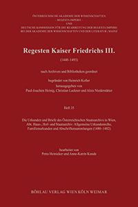 Regesten Kaiser Friedrichs III.