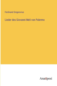 Lieder des Giovanni Meli von Palermo