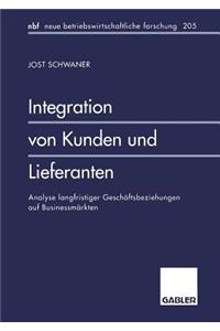 Integration Von Kunden Und Lieferanten