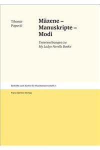 Mazene - Manuskripte - Modi