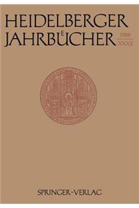 Heidelberger Jahrbücher