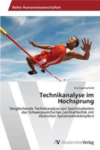 Technikanalyse im Hochsprung