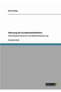 Messung der Kundenzufriedenheit