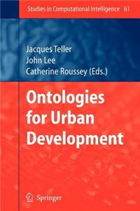 Ontologies for Urban Development