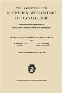 Verhandlungen Der Deutschen Gesellschaft Für Gynäkologie