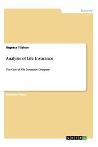 Analysis of Life Insurance