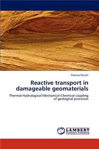 Reactive transport in damageable geomaterials