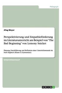 Perspektivierung und Empathieförderung im Literaturunterricht am Beispiel von 