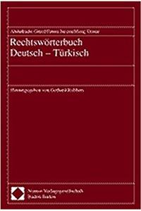 Rechtsworterbuch Deutsch - Turkisch