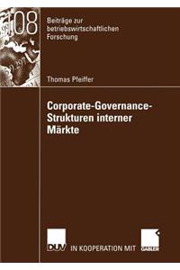 Corporate-Governance-Strukturen Interner Märkte