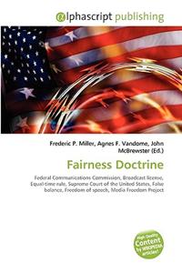 Fairness Doctrine