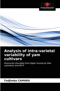 Analysis of intra-varietal variability of yam cultivars
