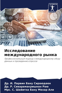 Исследование международного рынка