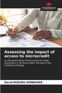 Assessing the impact of access to microcredit