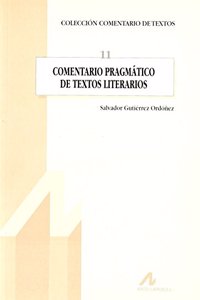 Comentario pragmatico de textos literarios