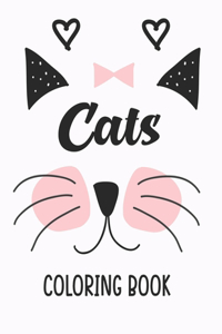 Cats Coloring Book