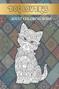 Dog Lover's Adult Coloring Book