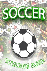 Soccer Coloring Book