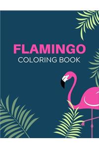 Flamingo coloring book