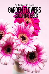 Garden Flowers Coloring Book