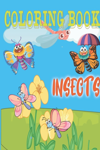 Insects Coloring Book