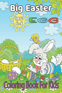 Big Easter EGG Coloring Book For Kids