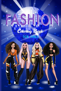 Fashion Coloring Book for girls