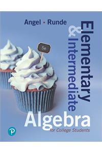 Elementary and Intermediate Algebra for College Students + Mylab Math