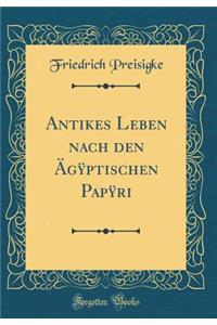 Antikes Leben Nach Den ï¿½gÿptischen Papÿri (Classic Reprint)