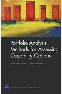 Portfolio-Analysis Methods for Assessing Capability Options