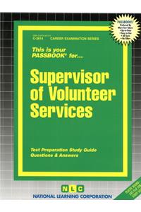Supervisor of Volunteer Services